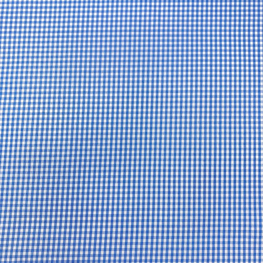 2 mm Gingham Check Plaid Polyester Cotton Poplin - Image 27
