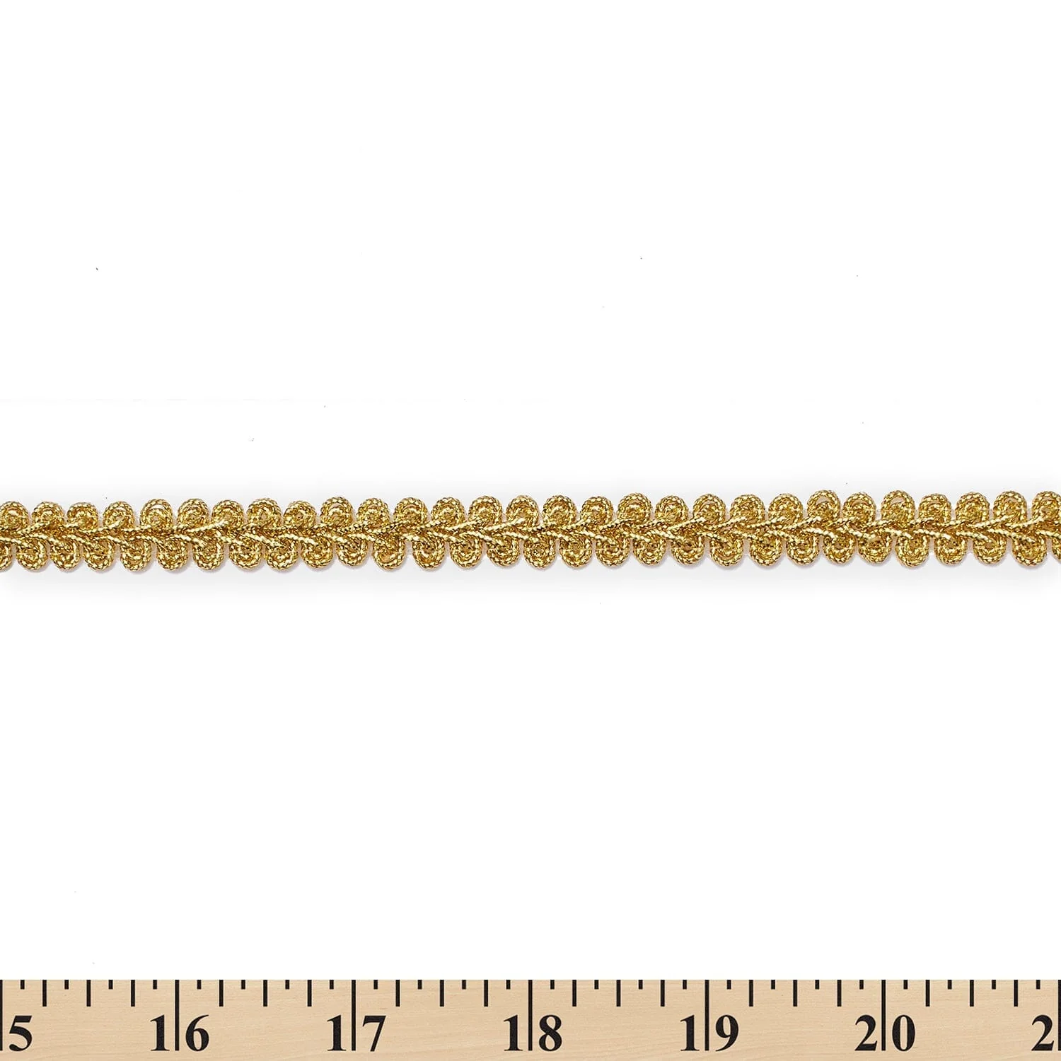 3/8 Inch Knit Swirl Corded Metallic Braided Trim (25 Yards) - Image 7