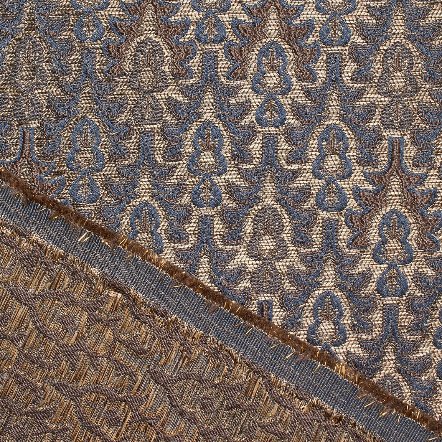 Arbor Bloom Extra Wide Metallic Damask Upholstery Jacquard - Image 12