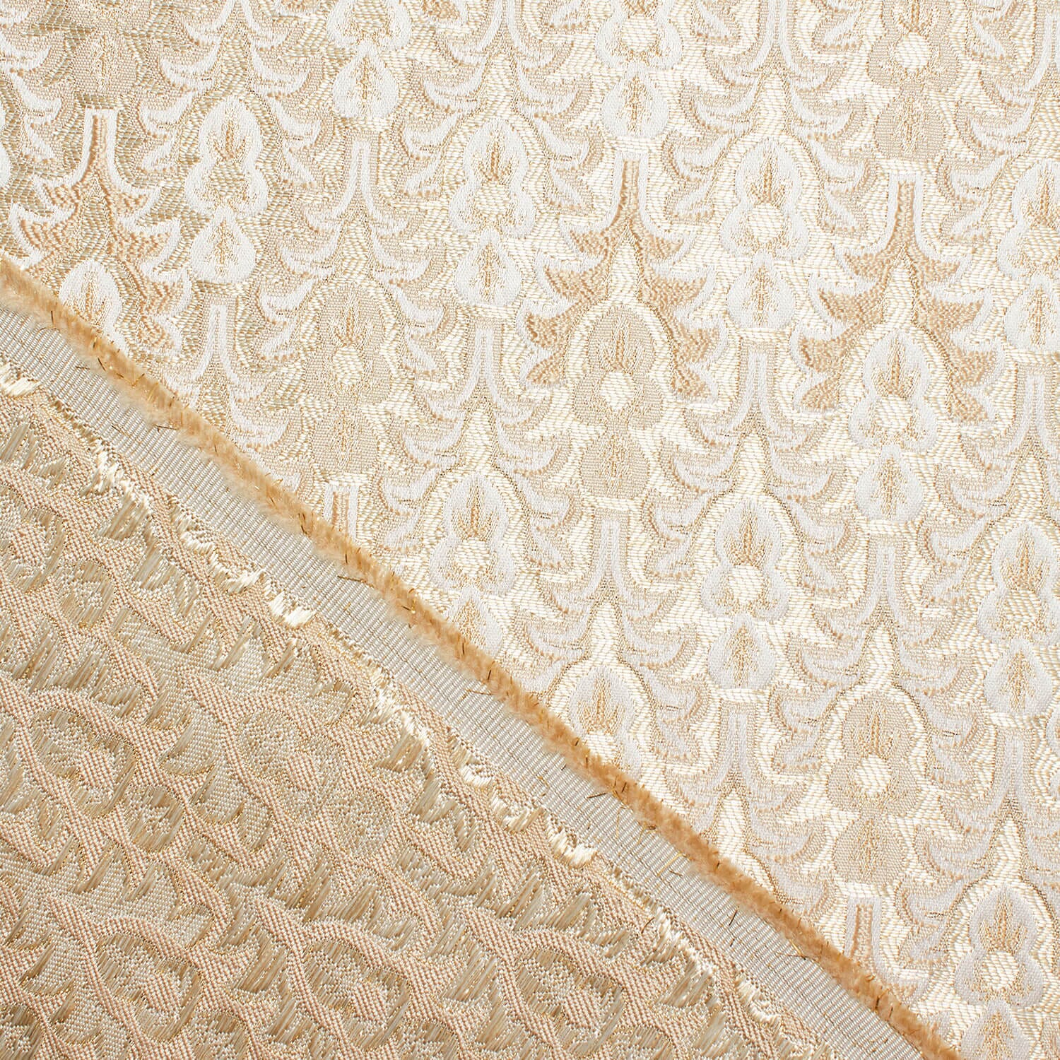 Arbor Bloom Extra Wide Metallic Damask Upholstery Jacquard - Image 4