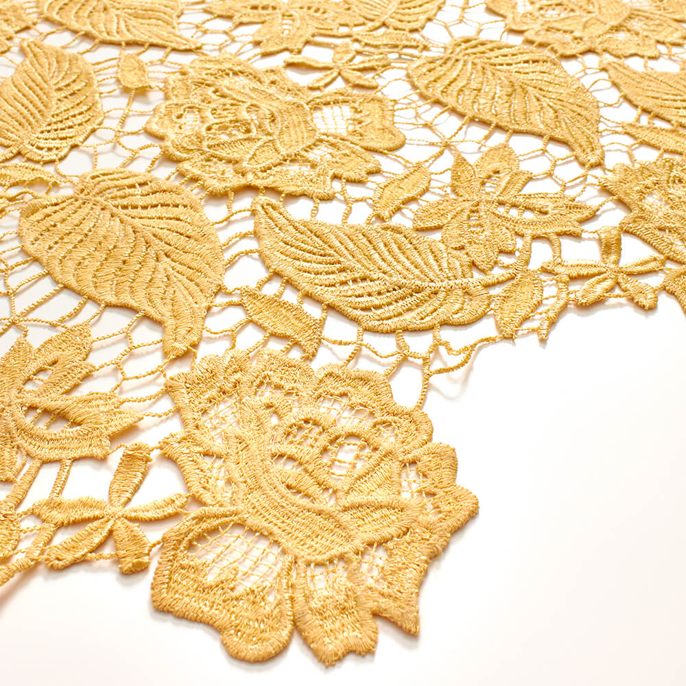 Autumn Guipure French Venice Lace - Image 2
