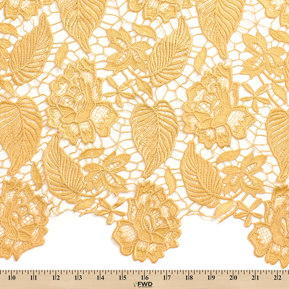 Autumn Guipure French Venice Lace - Image 3