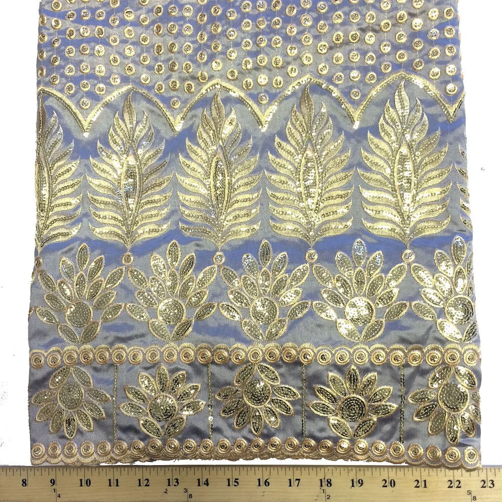 Baronial African George Taffeta - Grey - Image 3