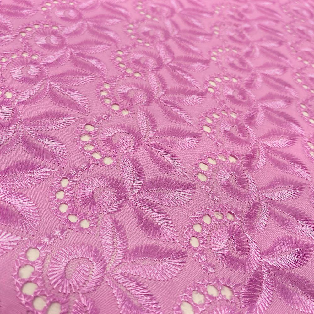 Blossom Eyelet Embroidery Fabric - Image 12