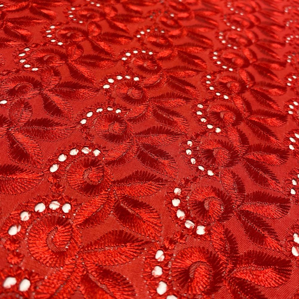 Blossom Eyelet Embroidery Fabric - Image 45