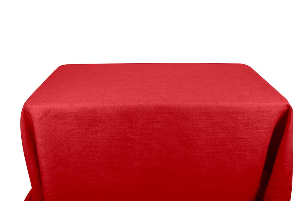 Burlap Banquet Rectangular Table Covers - 6 Feet - Image 6