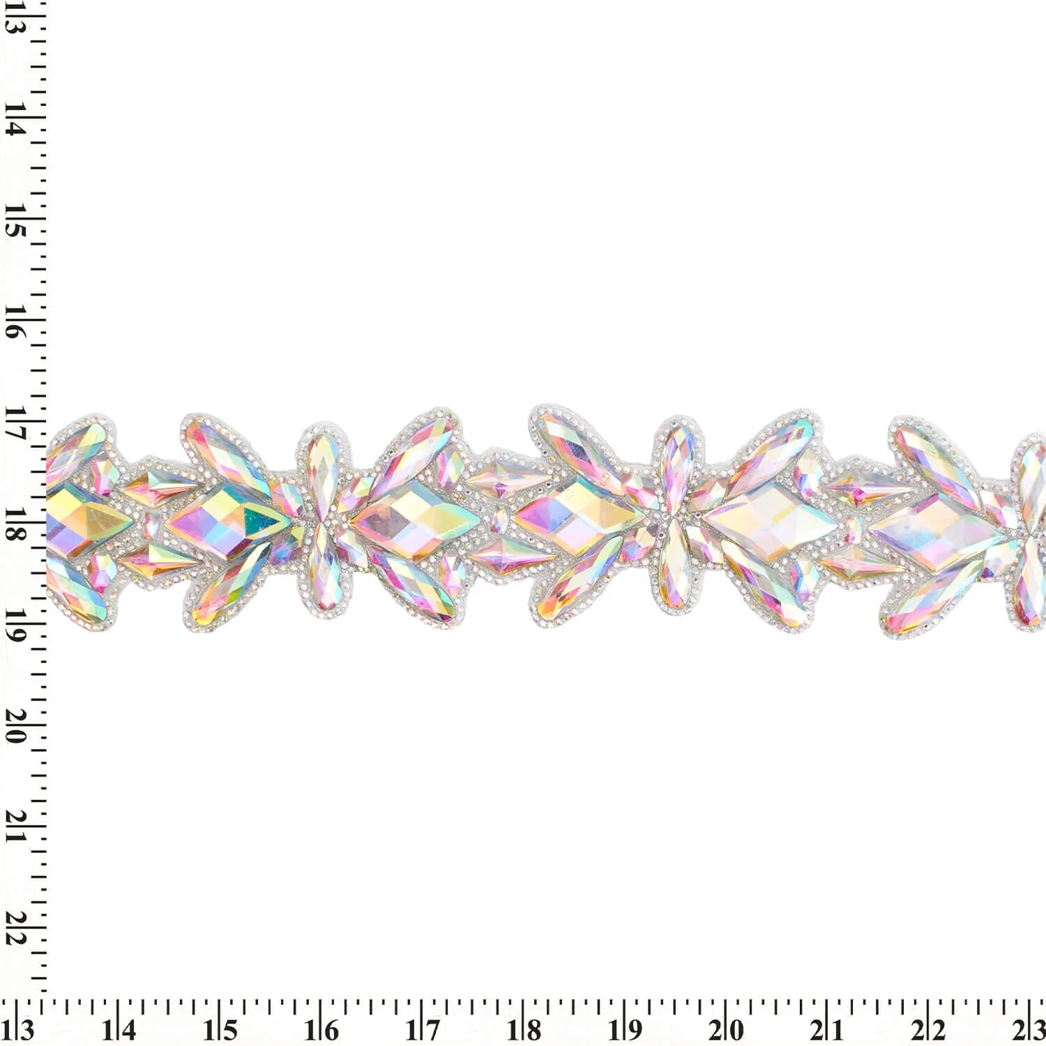 Butterfly Resin Rhinestone Iron On Trim - Image 4