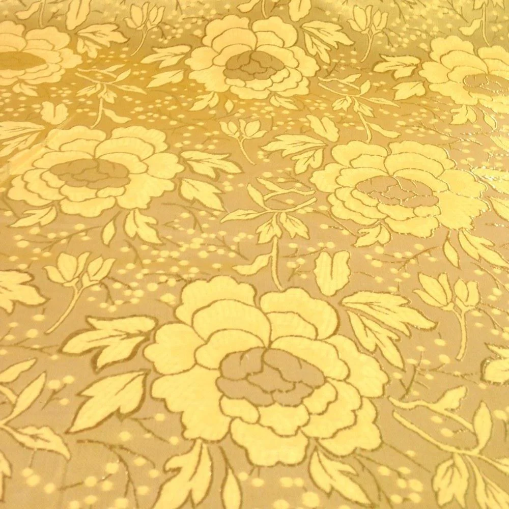 Carnation Metallic Brocade - Image 10