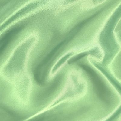 Charmeuse Satin Rod Pocket Curtains - Mint - Image 3