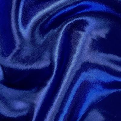 Charmeuse Satin Rod Pocket Curtains - Royal Blue - Image 3