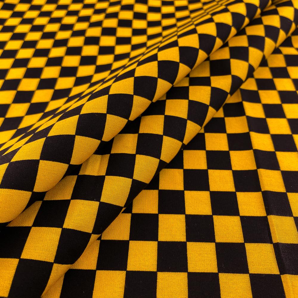 Checkered Printed Cotton Poplin - Image 18