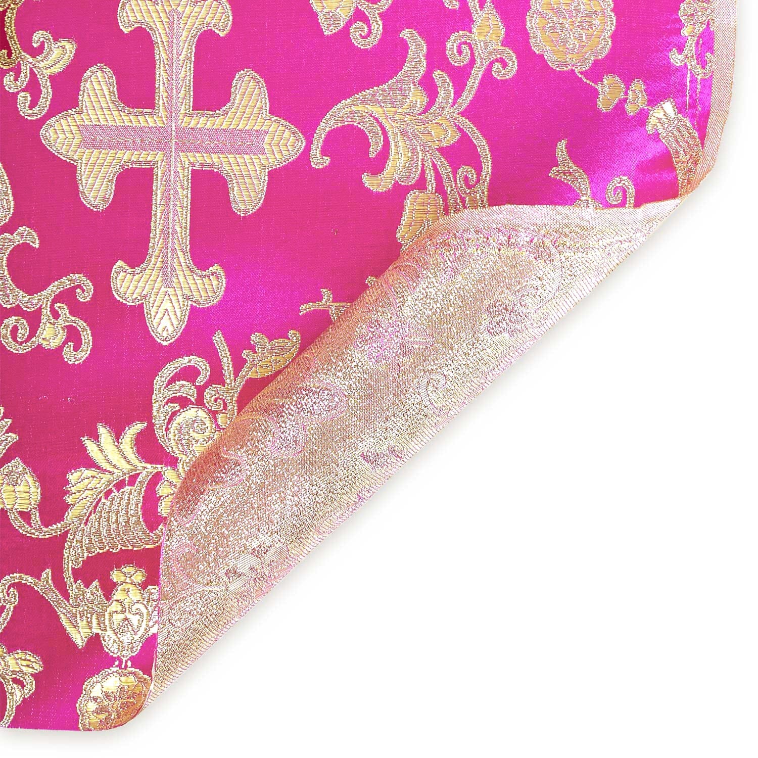 Church Cross Metallic Brocade - Image 16
