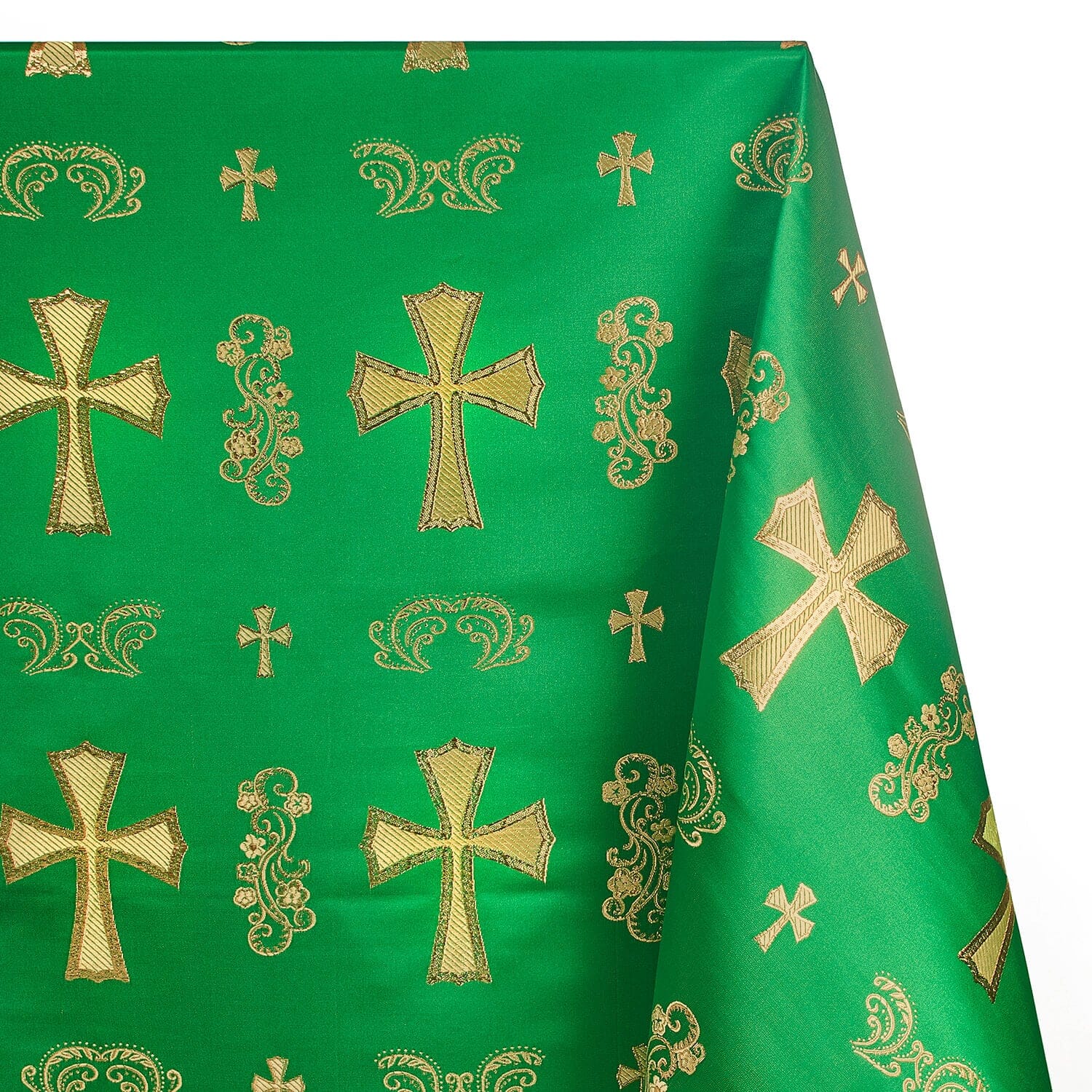 Clerical Cross Metallic Brocade Jacquard - Image 26