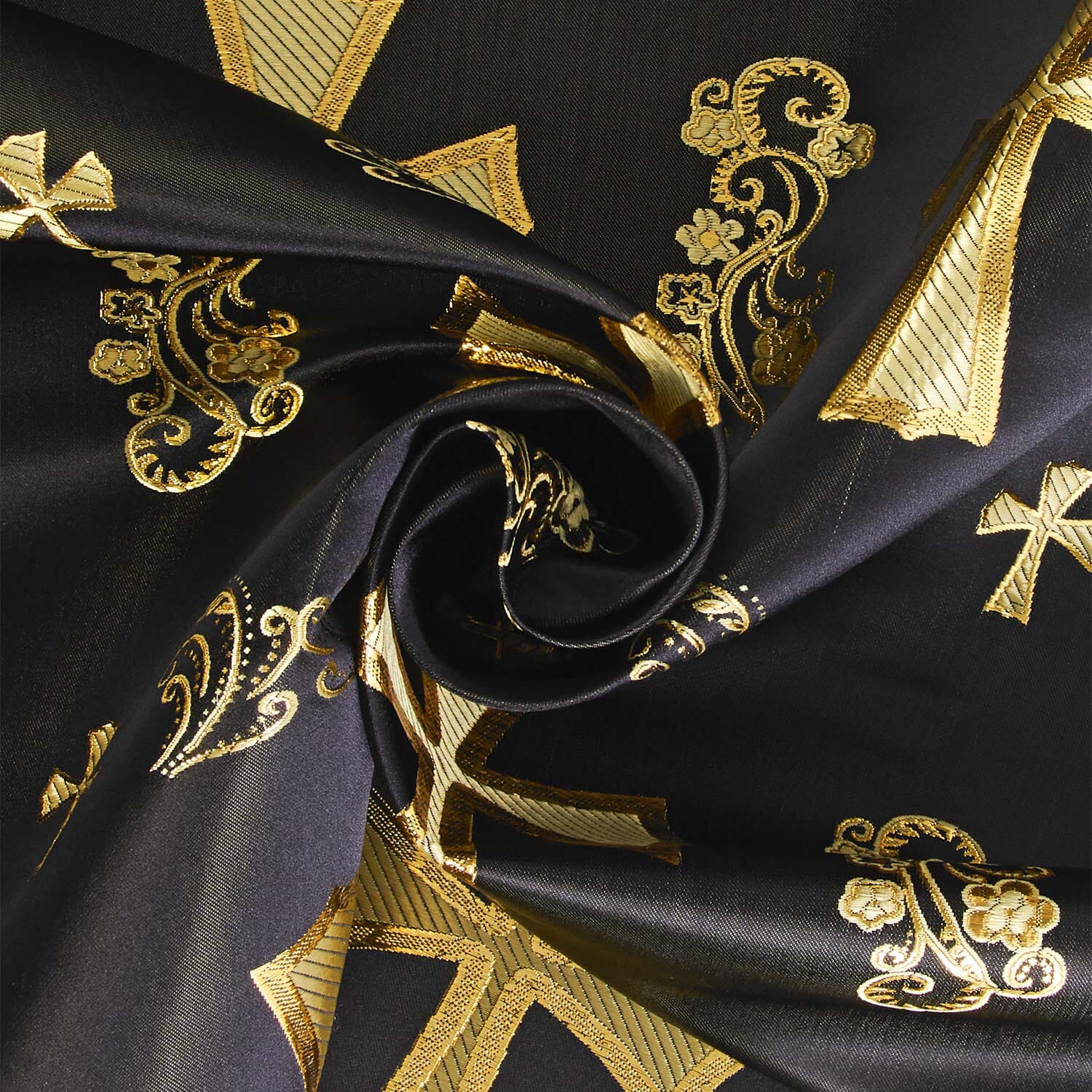 Clerical Cross Metallic Brocade Jacquard - Image 40