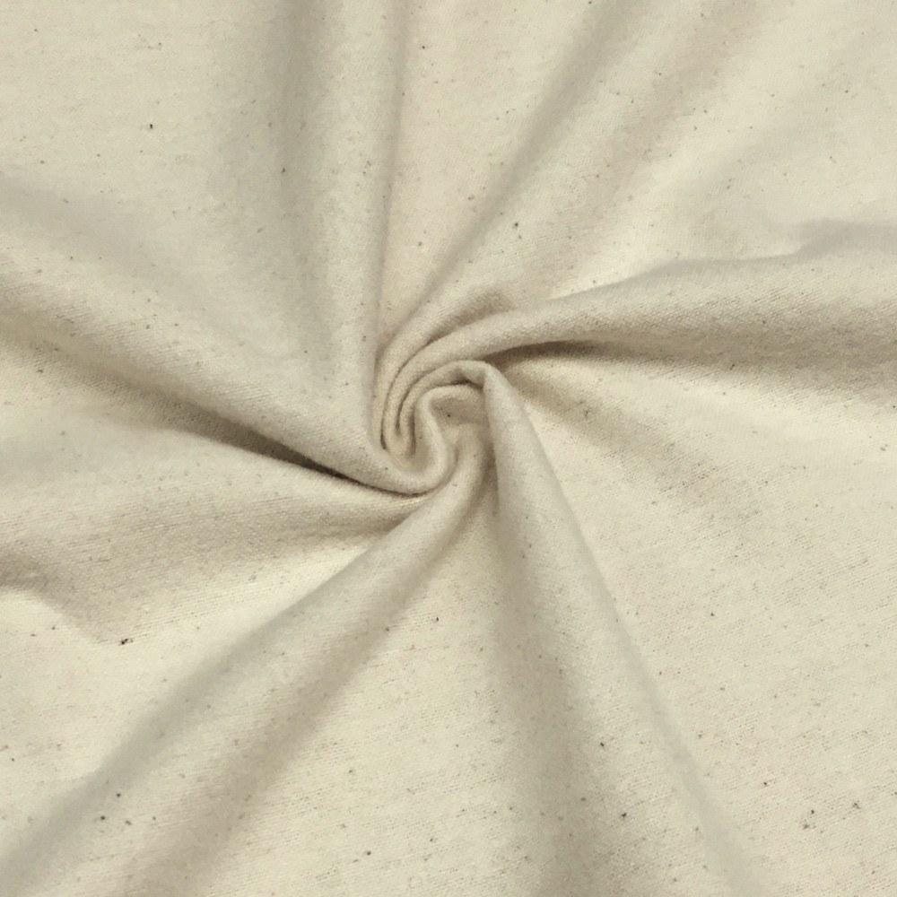 Cotton Flannel Rod Pocket Curtains - Natural - Image 3