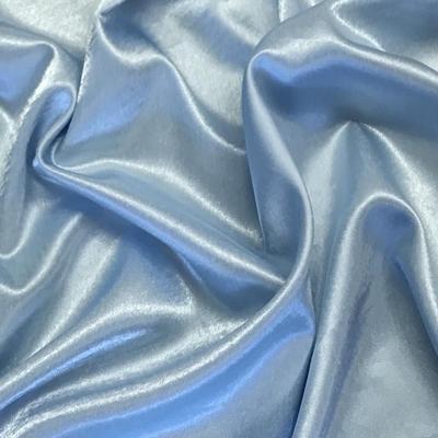 Crepe Back Satin Rod Pocket Curtains - Blue - Image 3