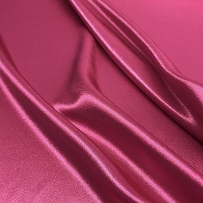Crepe Back Satin Rod Pocket Curtains - Dark Fuchsia - Image 3