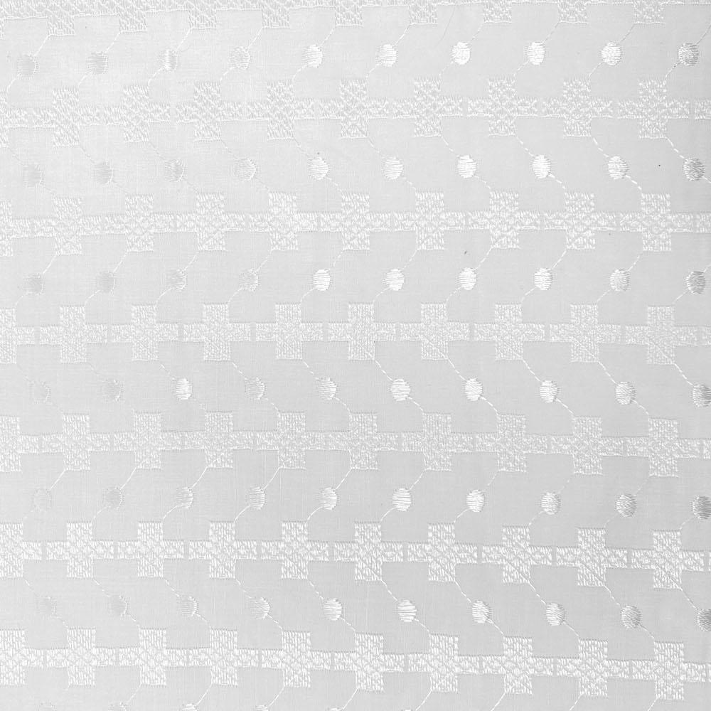 Cross Eyelet Embroidery Fabric - Image 2