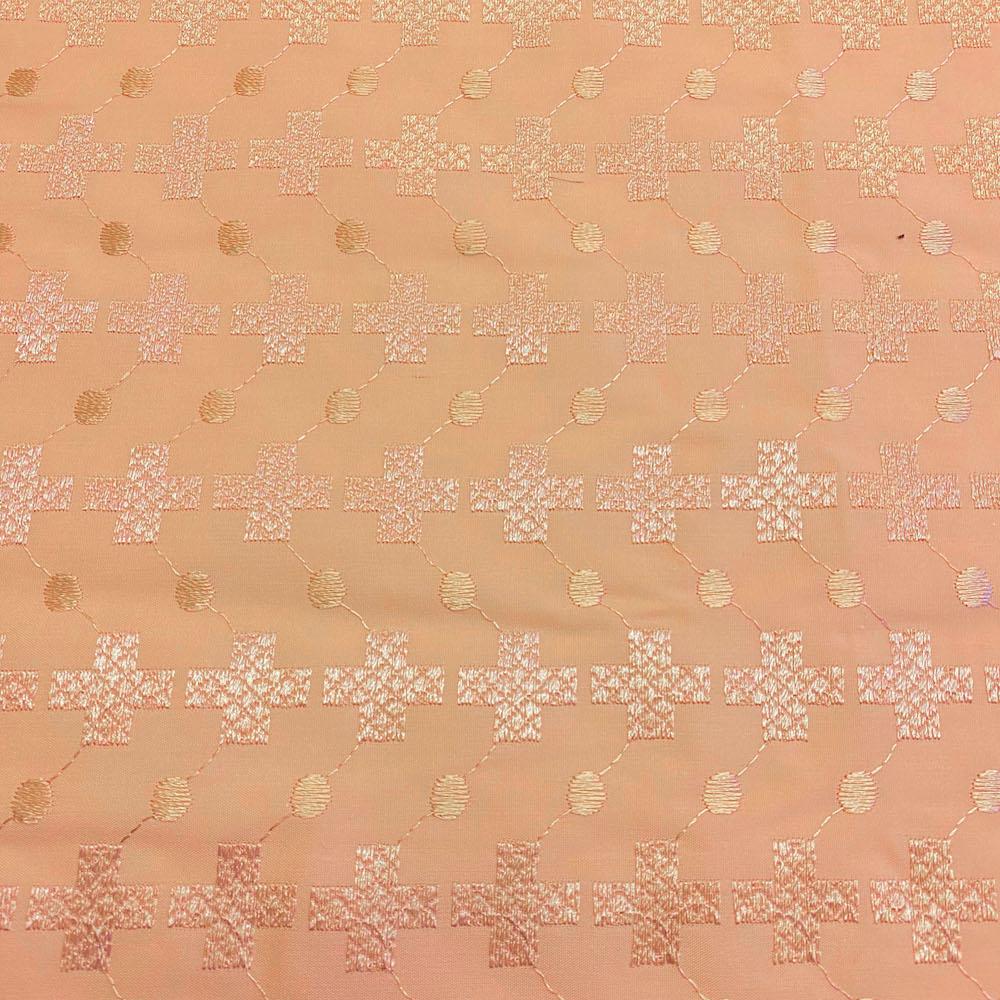 Cross Eyelet Embroidery Fabric - Image 8