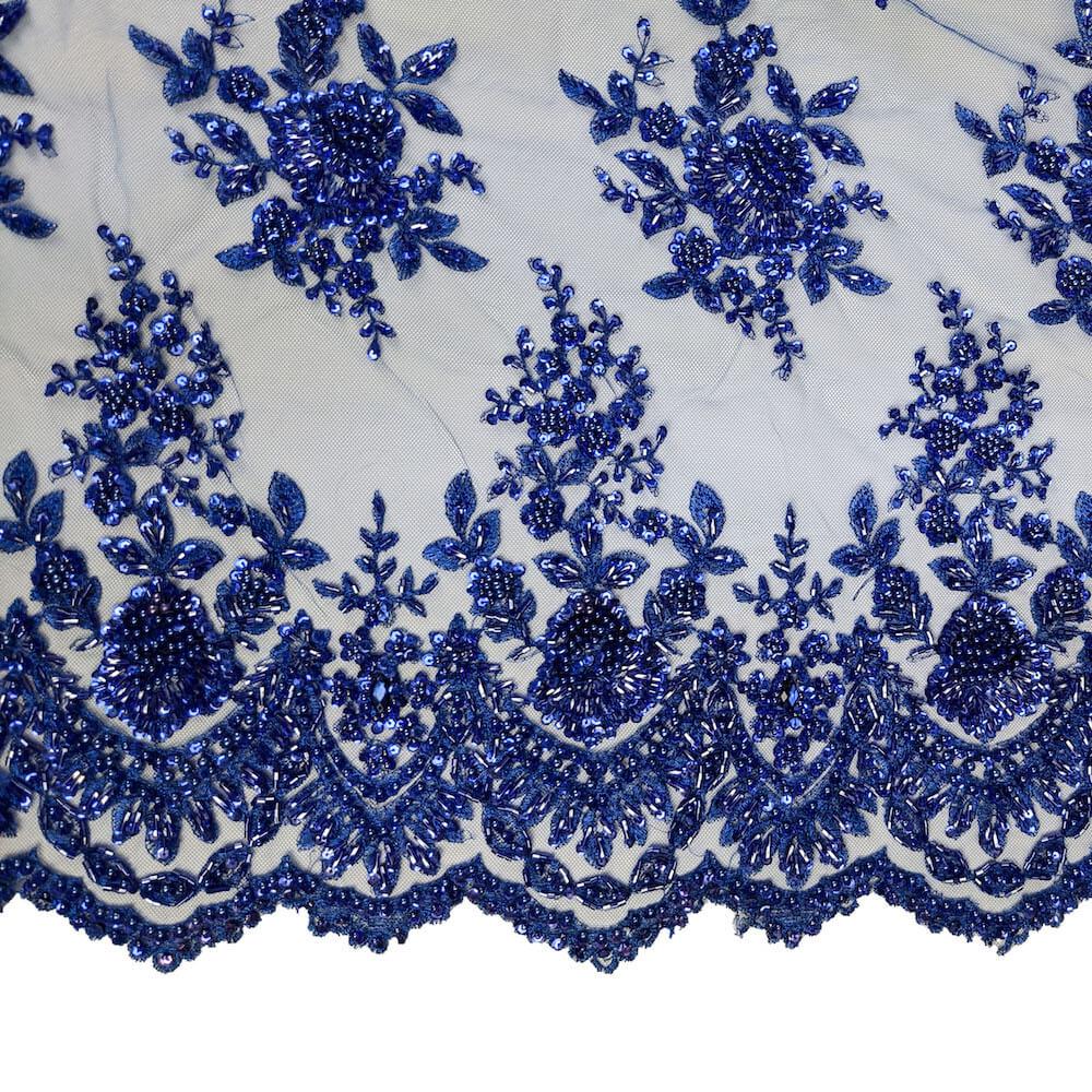 Dahlia Beaded Bridal Lace - Image 3