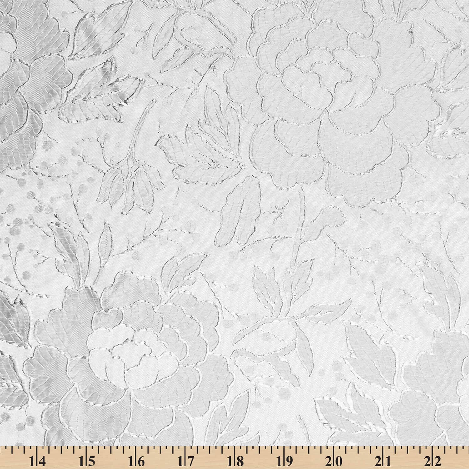 Daisy Metallic Brocade - Image 4