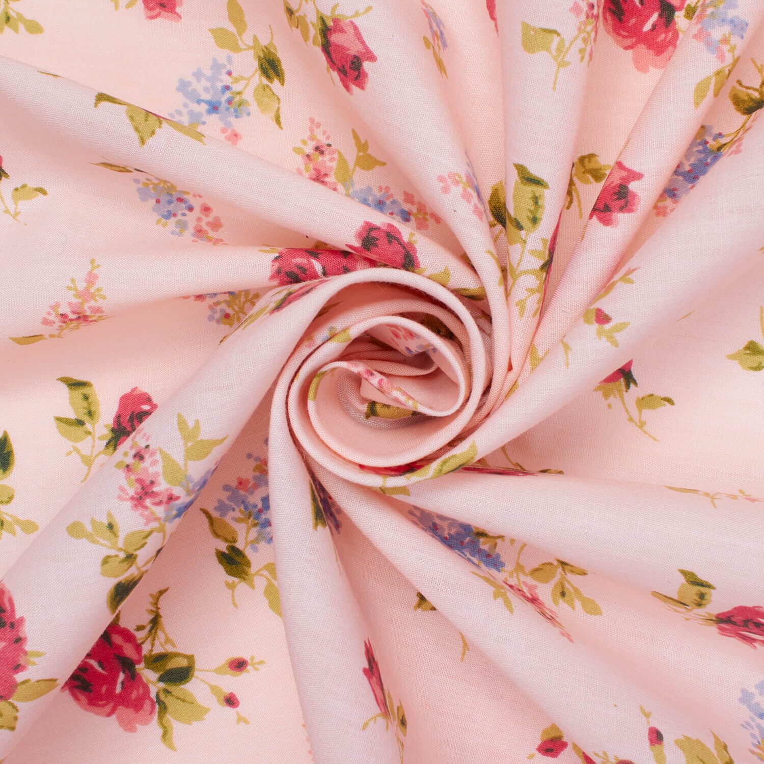 Delilah Pink Print Broadcloth - Image 2