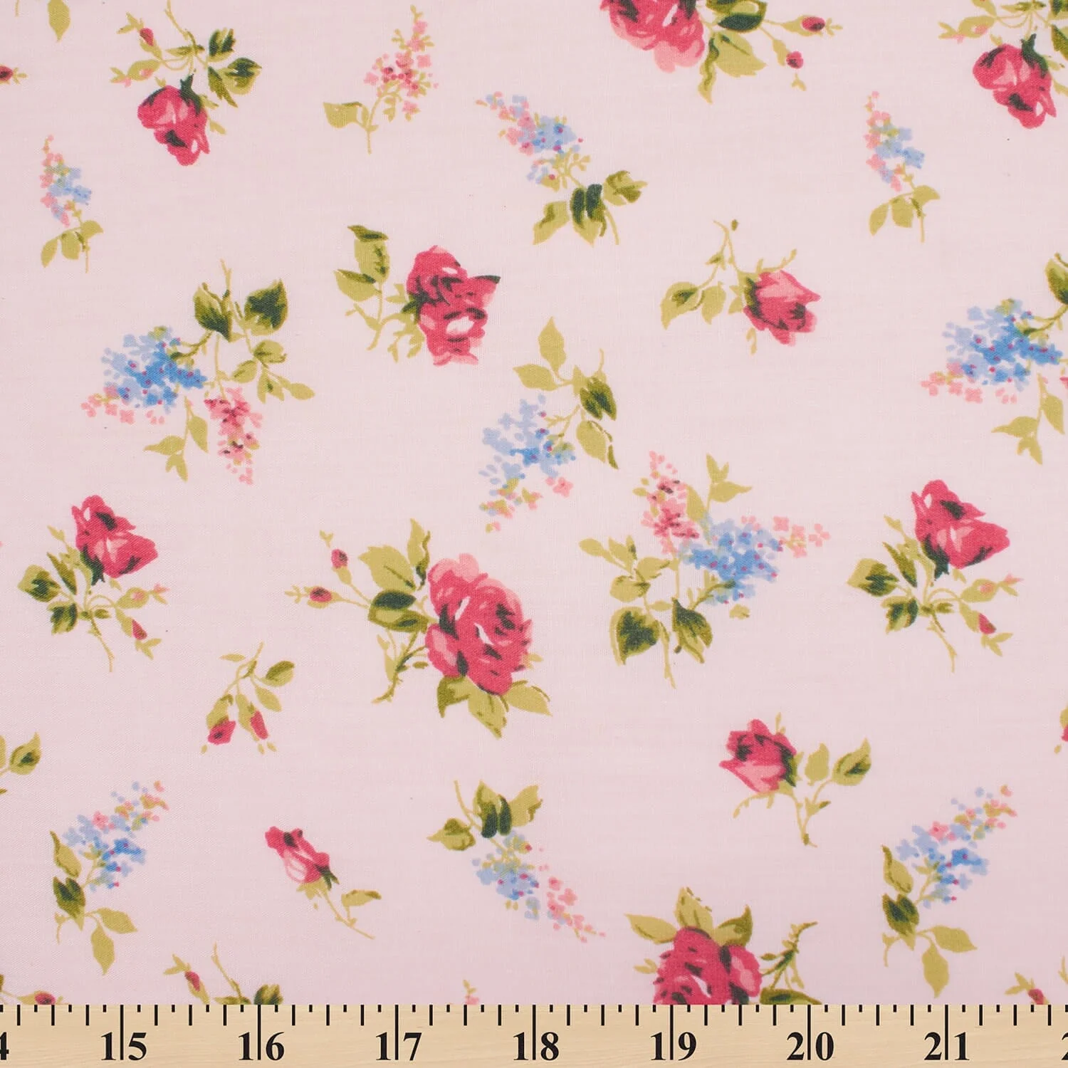 Delilah Pink Print Broadcloth - Image 3