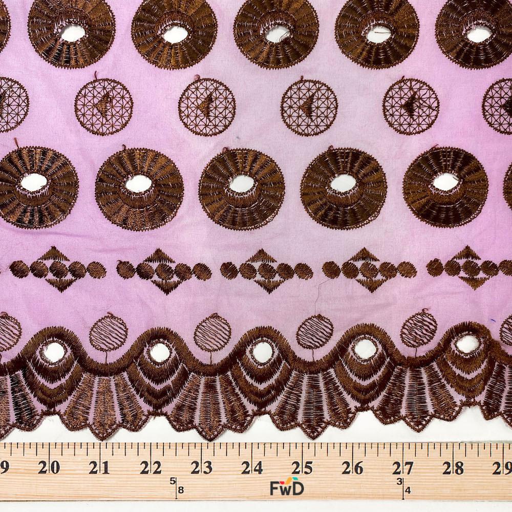 Discus Embroidery on Organza - Image 7