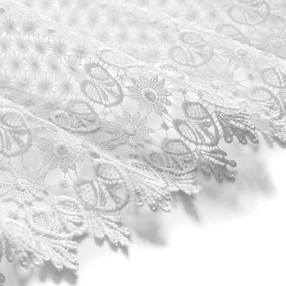 Dotted Guipure French Venice Lace - Image 2
