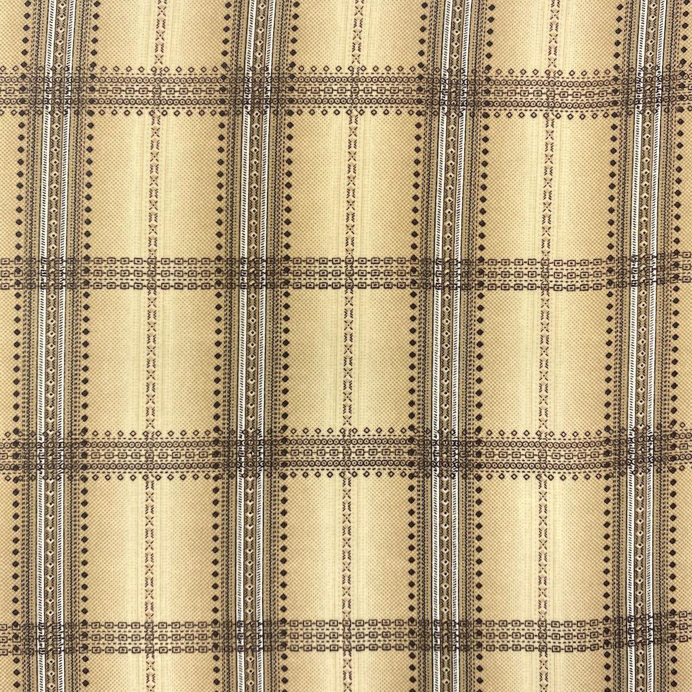 Empire Plaid Print Polyester