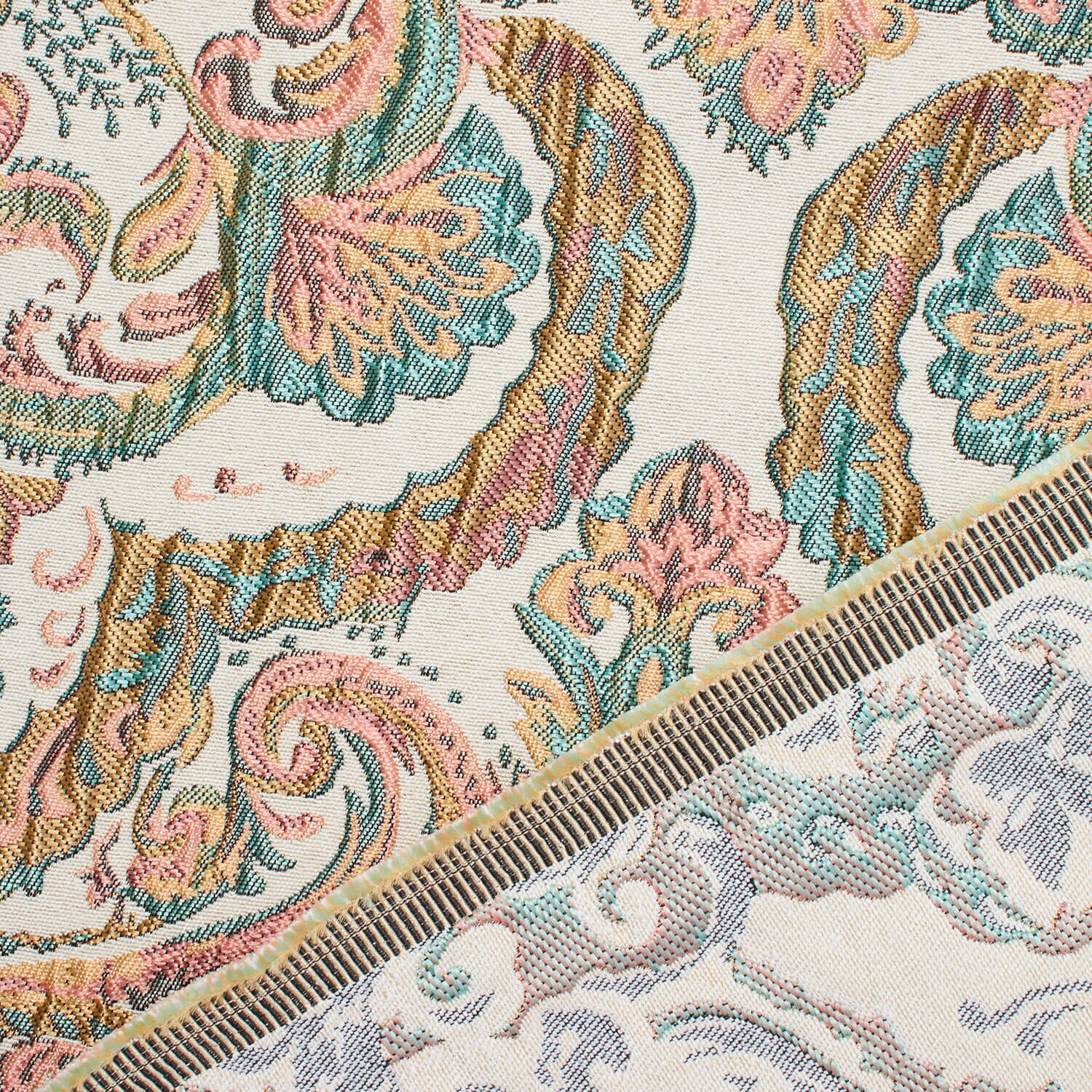 Floral Bloom Extra Wide Damask Upholstery Jacquard - Image 4