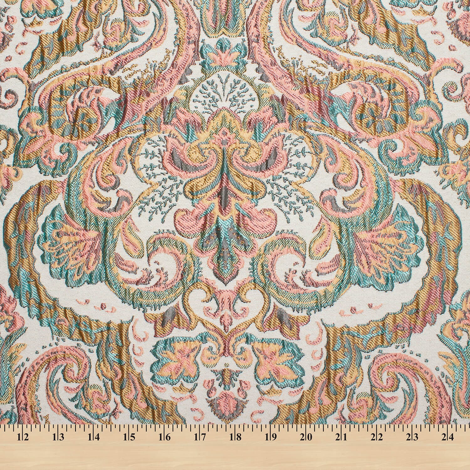 Floral Bloom Extra Wide Damask Upholstery Jacquard - Image 5