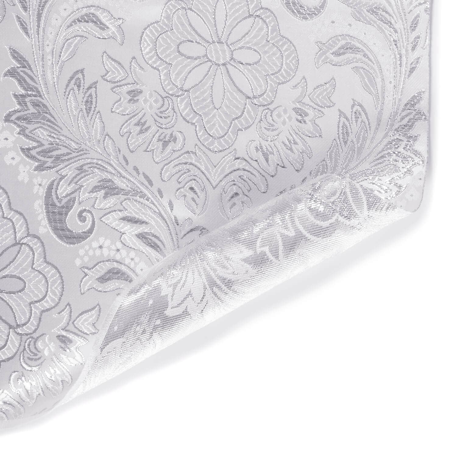 Floral Metallic Brocade - Image 4
