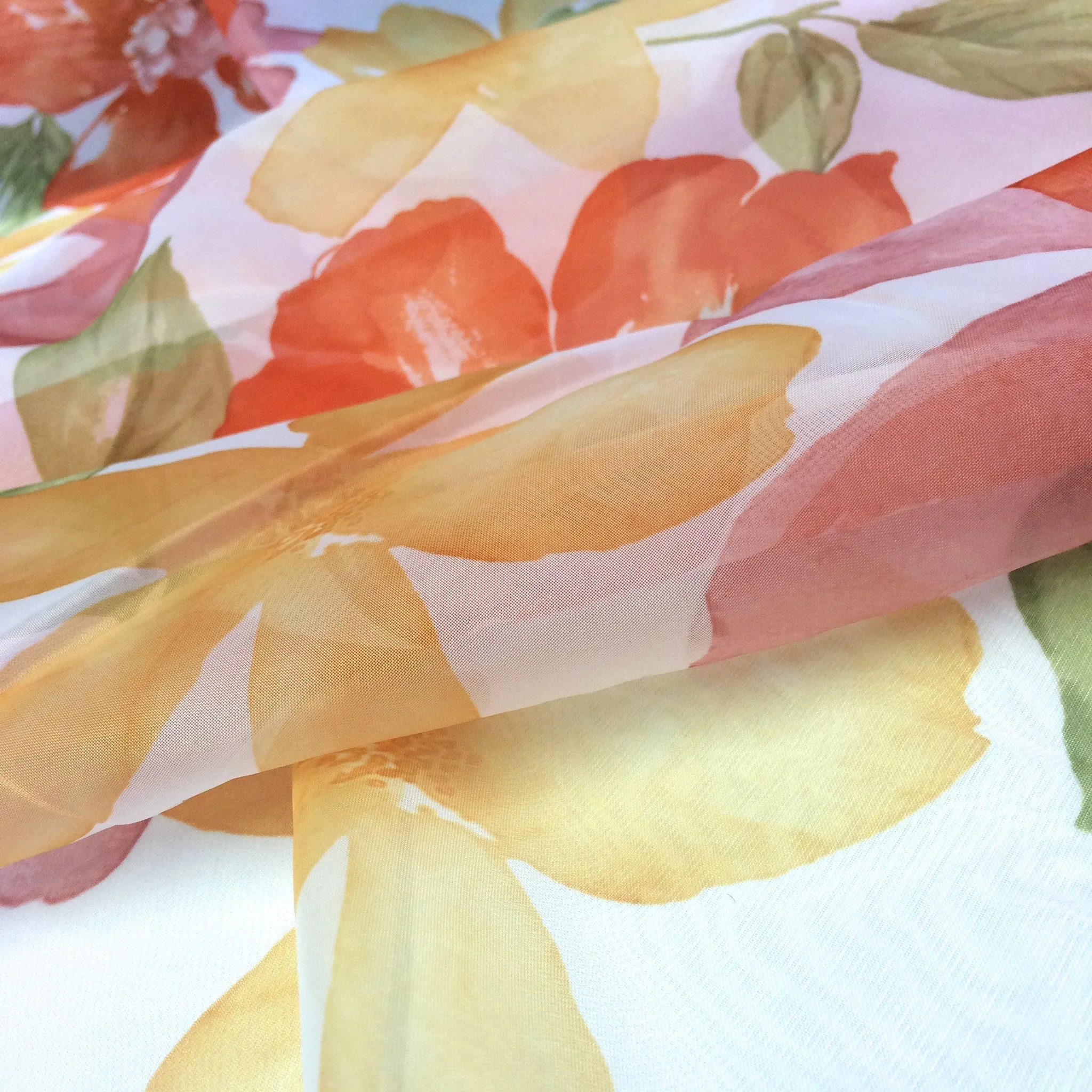 Floral Printed Voile - Image 3