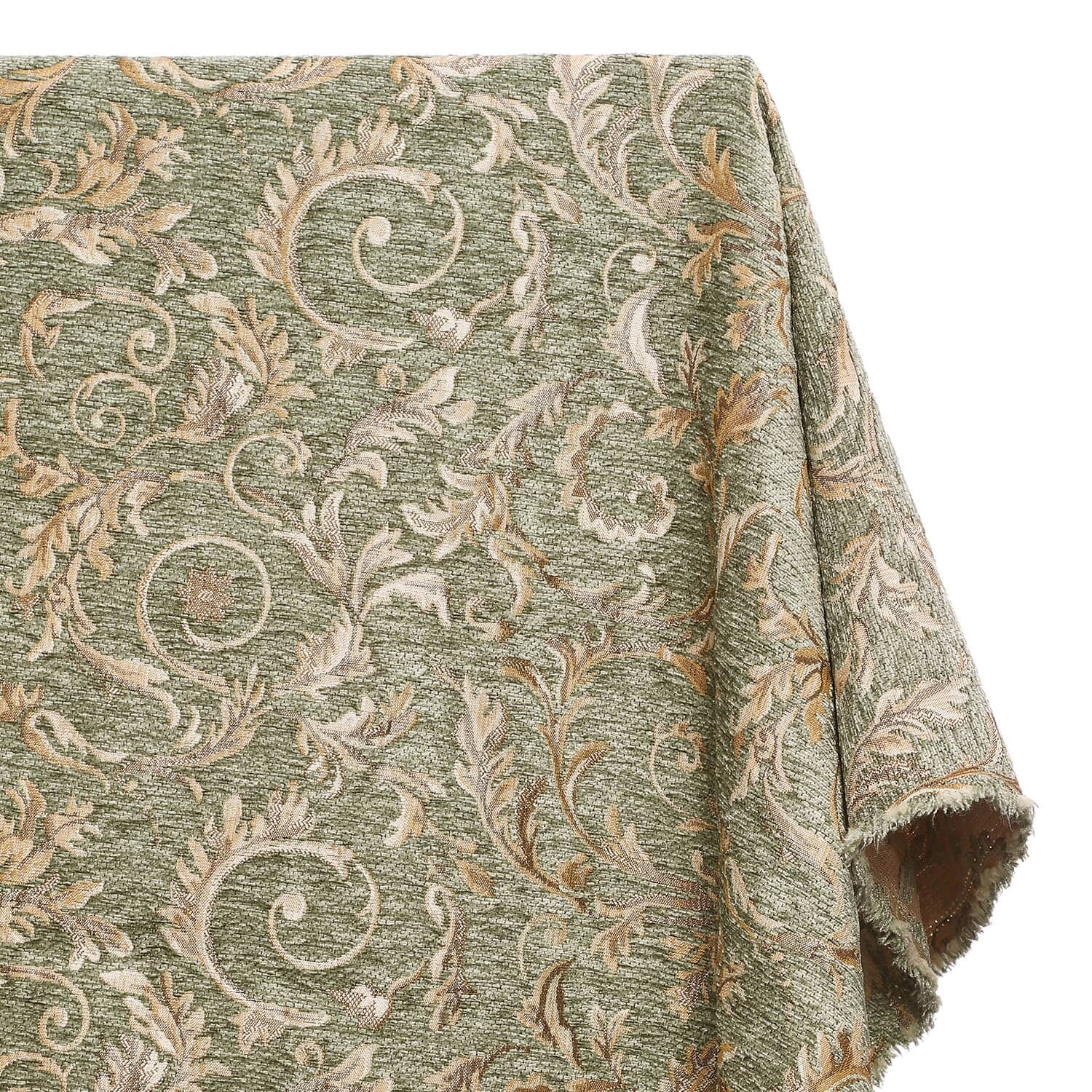 Floral Scroll Polyester Chenille Jacquard - Image 14