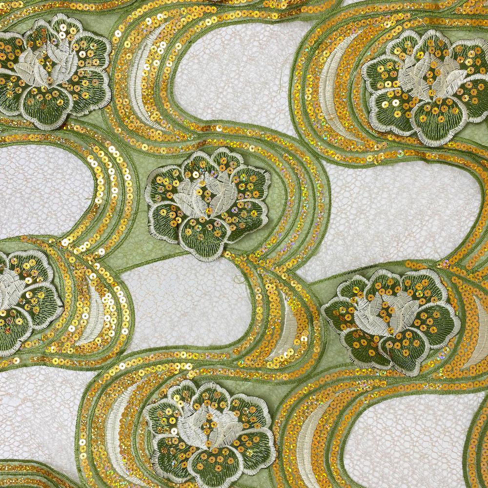 Floral Swirl Patch Chemical Lace - Image 8