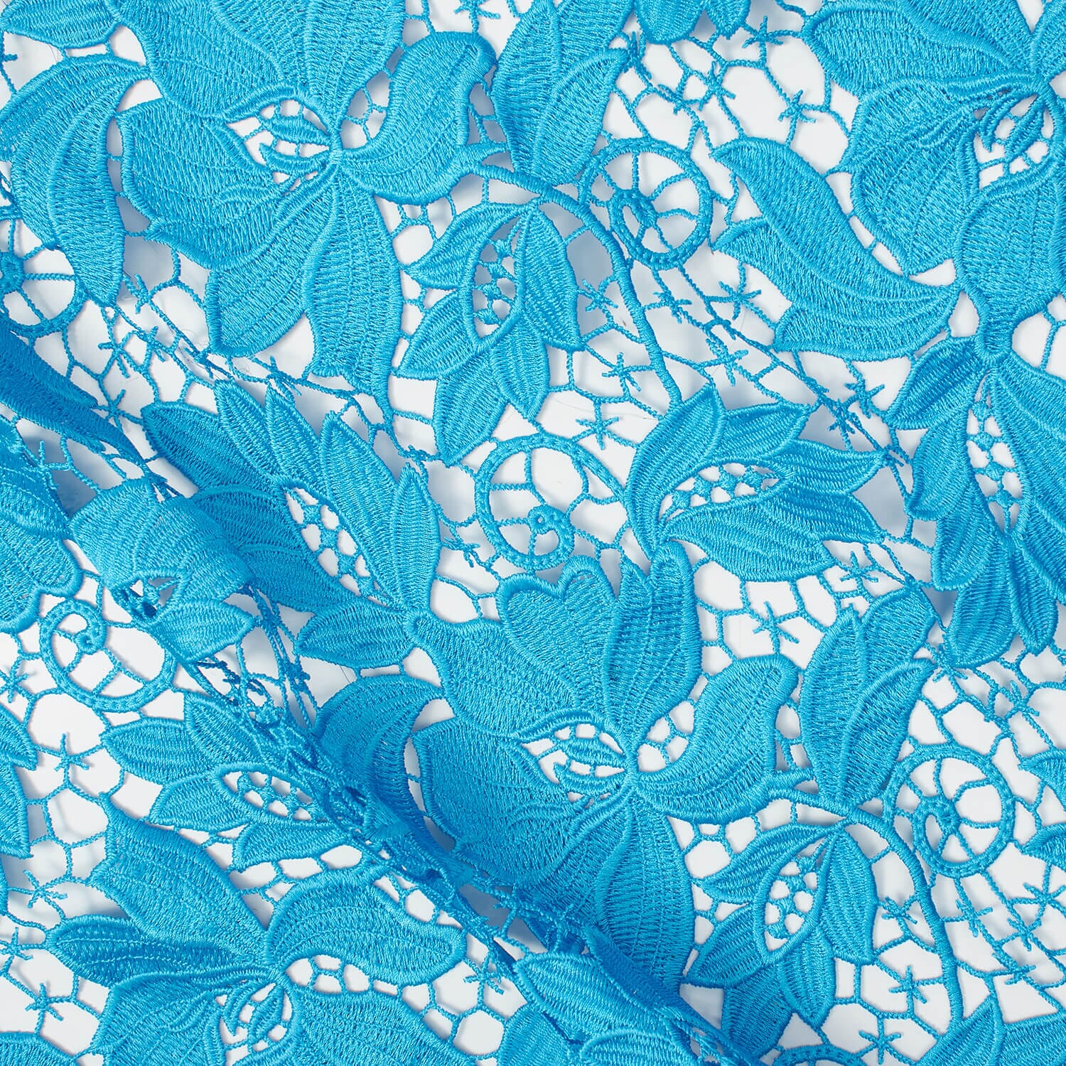 Floral Vine Guipure French Venice Lace - Image 2
