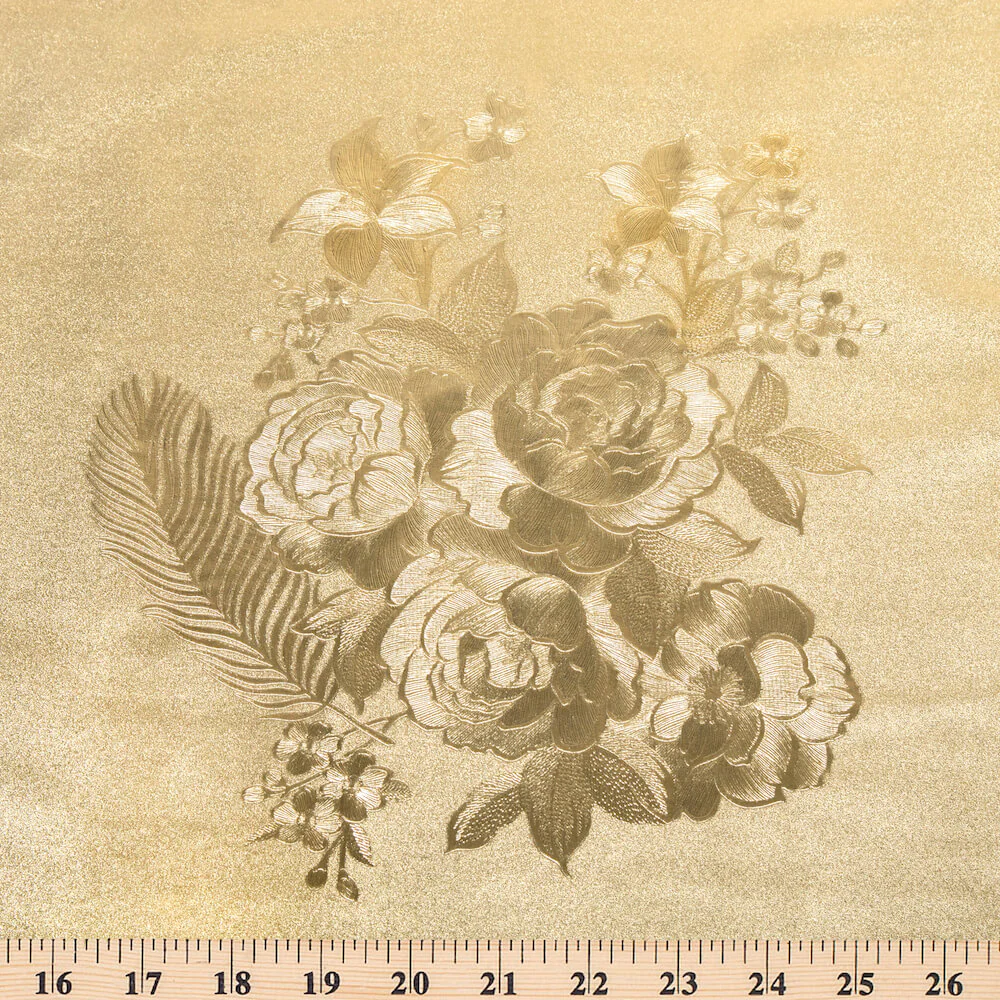Fret Metallic Oilcloth - Image 5