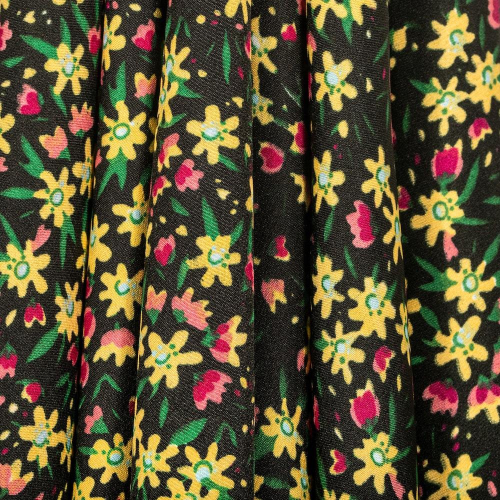 Gardenia Crepe De Chine Print - Image 6