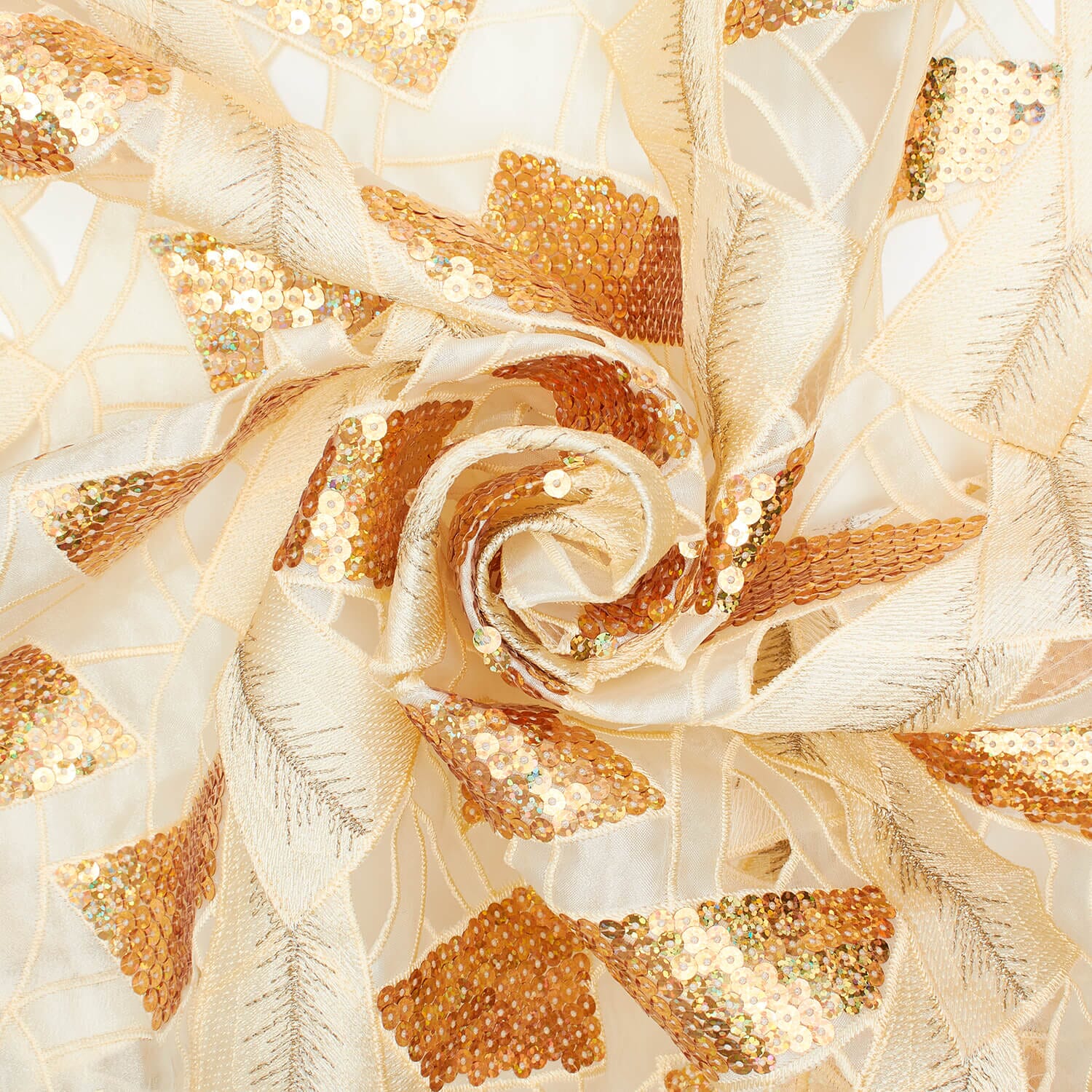 Geometric Sequin Lace - Image 4