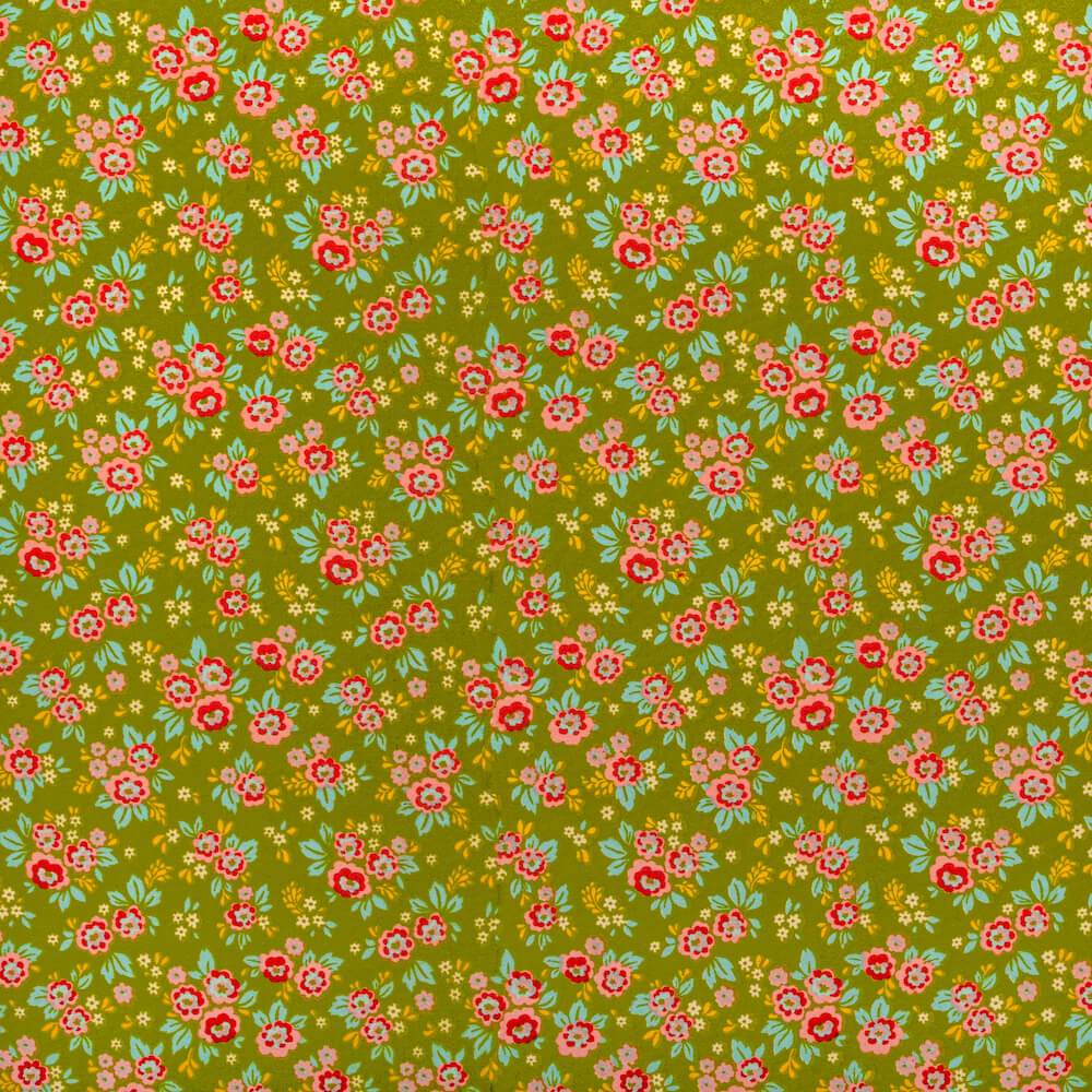 Geranium Crepe De Chine Print - Image 5