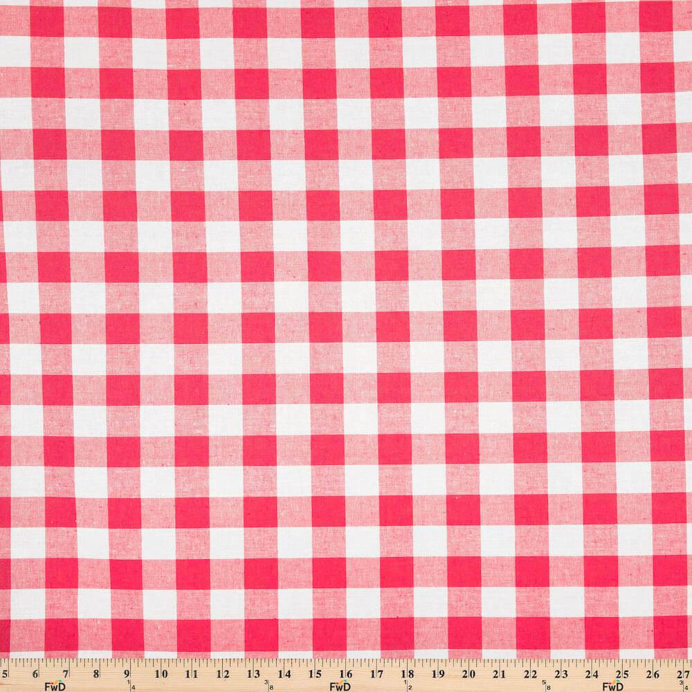 Gingham 1 Inch Check Printed Broadcloth - Image 7