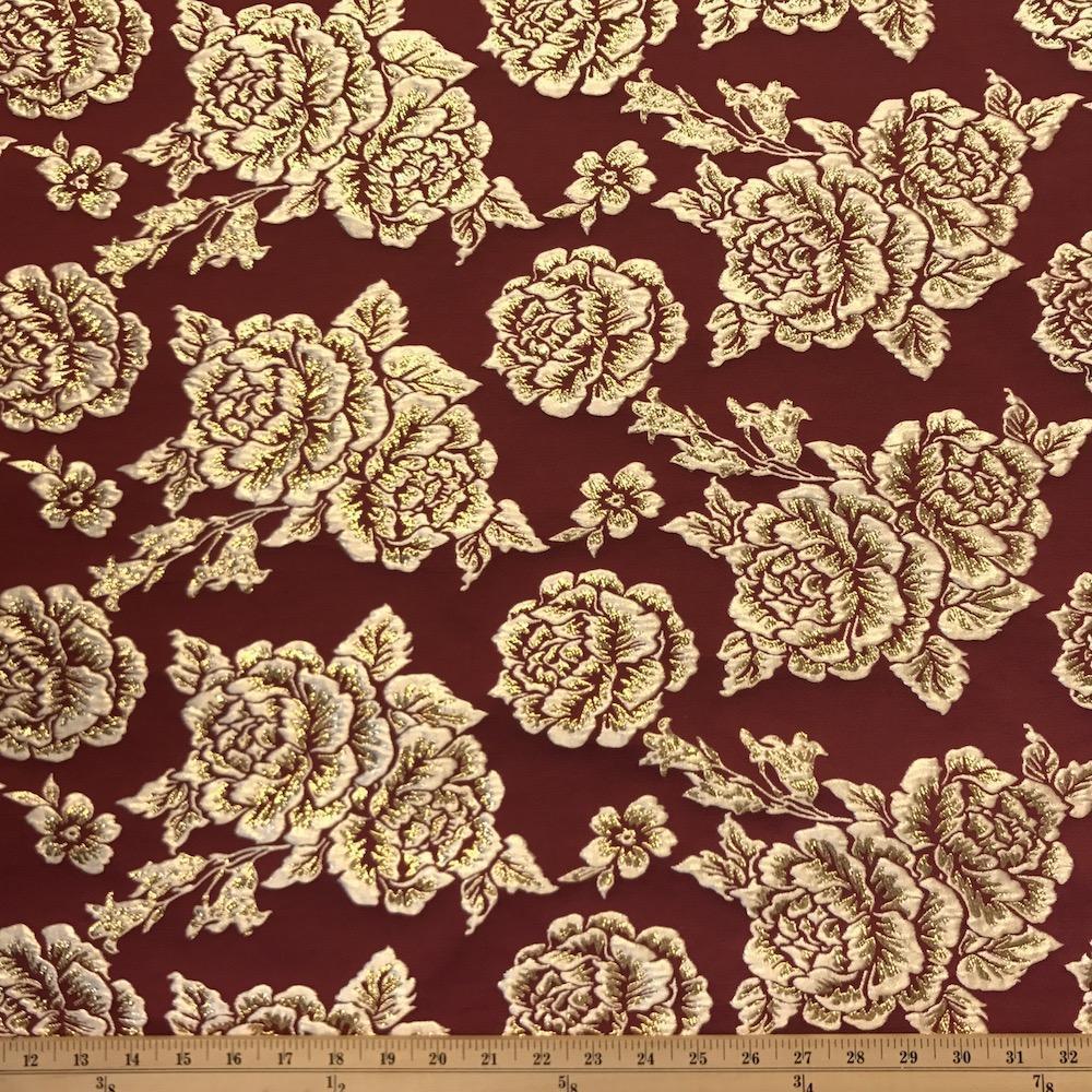 Gold 3D Metallic Jacquard - Image 8