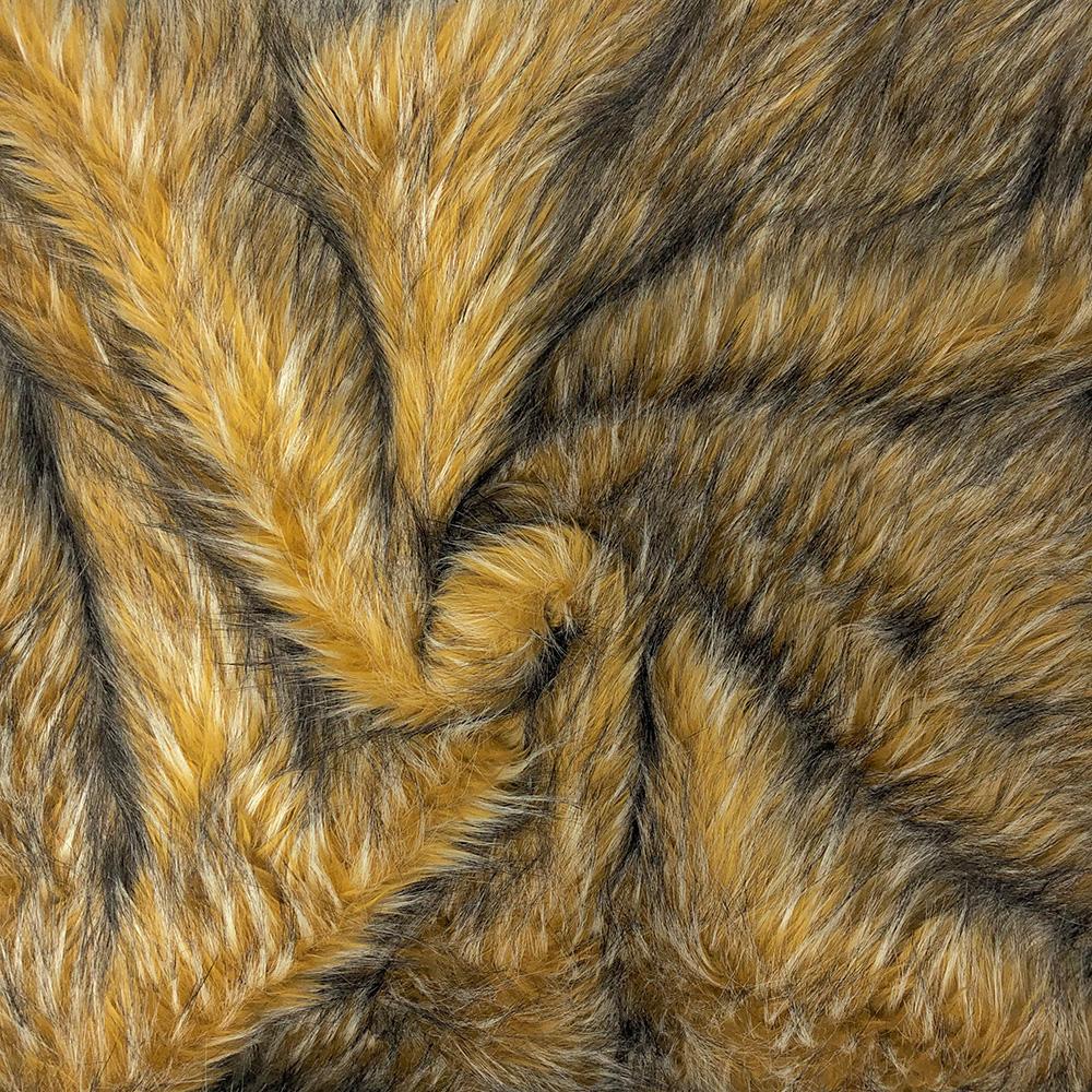 Golden Wolf Faux Fur - Image 3