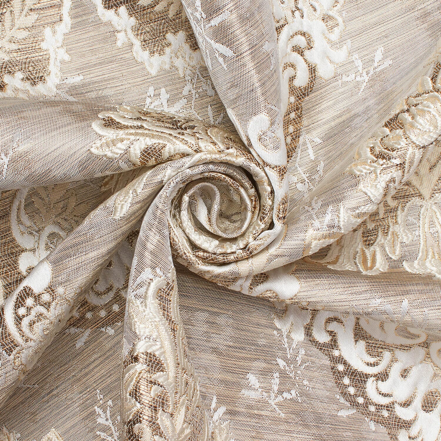 Grand Extra Wide Metallic Damask Upholstery Jacquard - Image 11