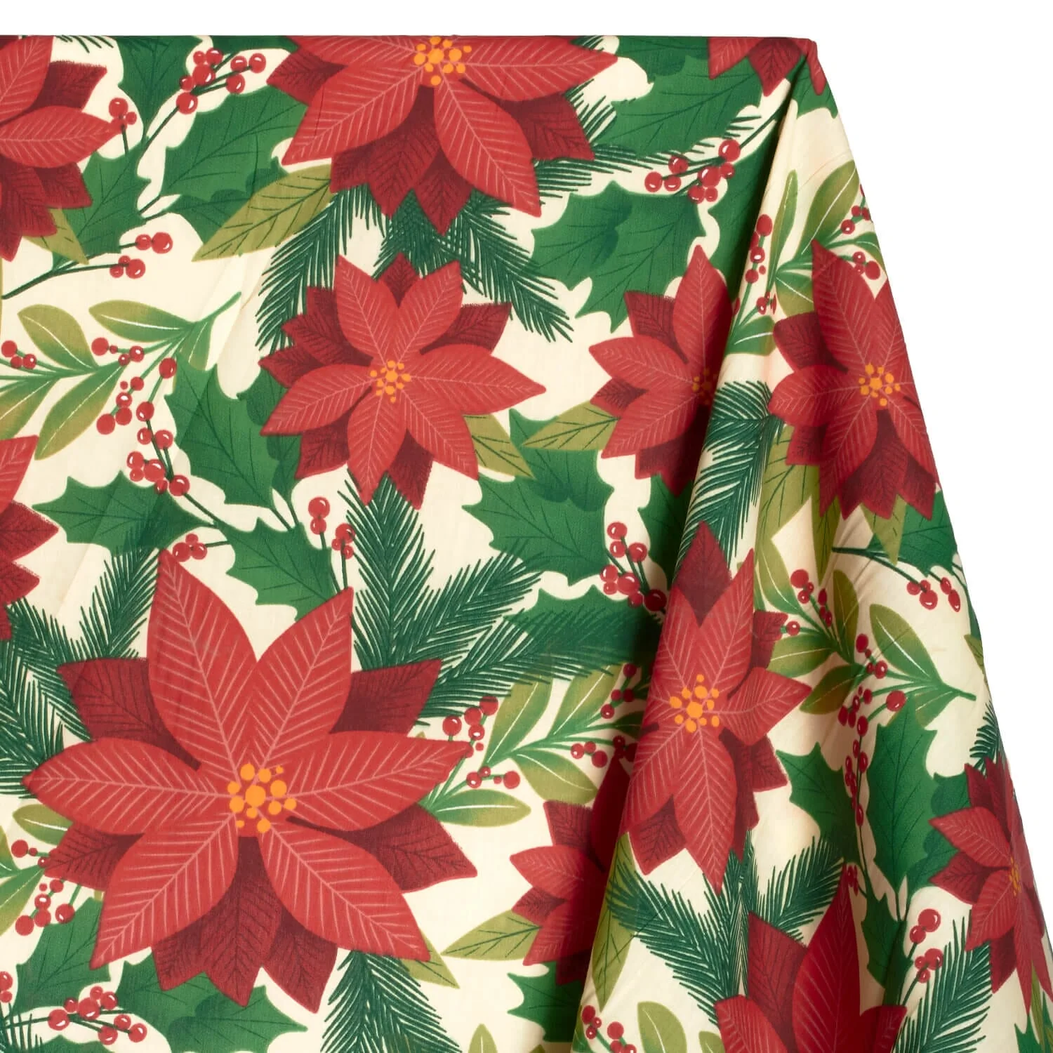 Holiday Floral Print Broadcloth - Image 5