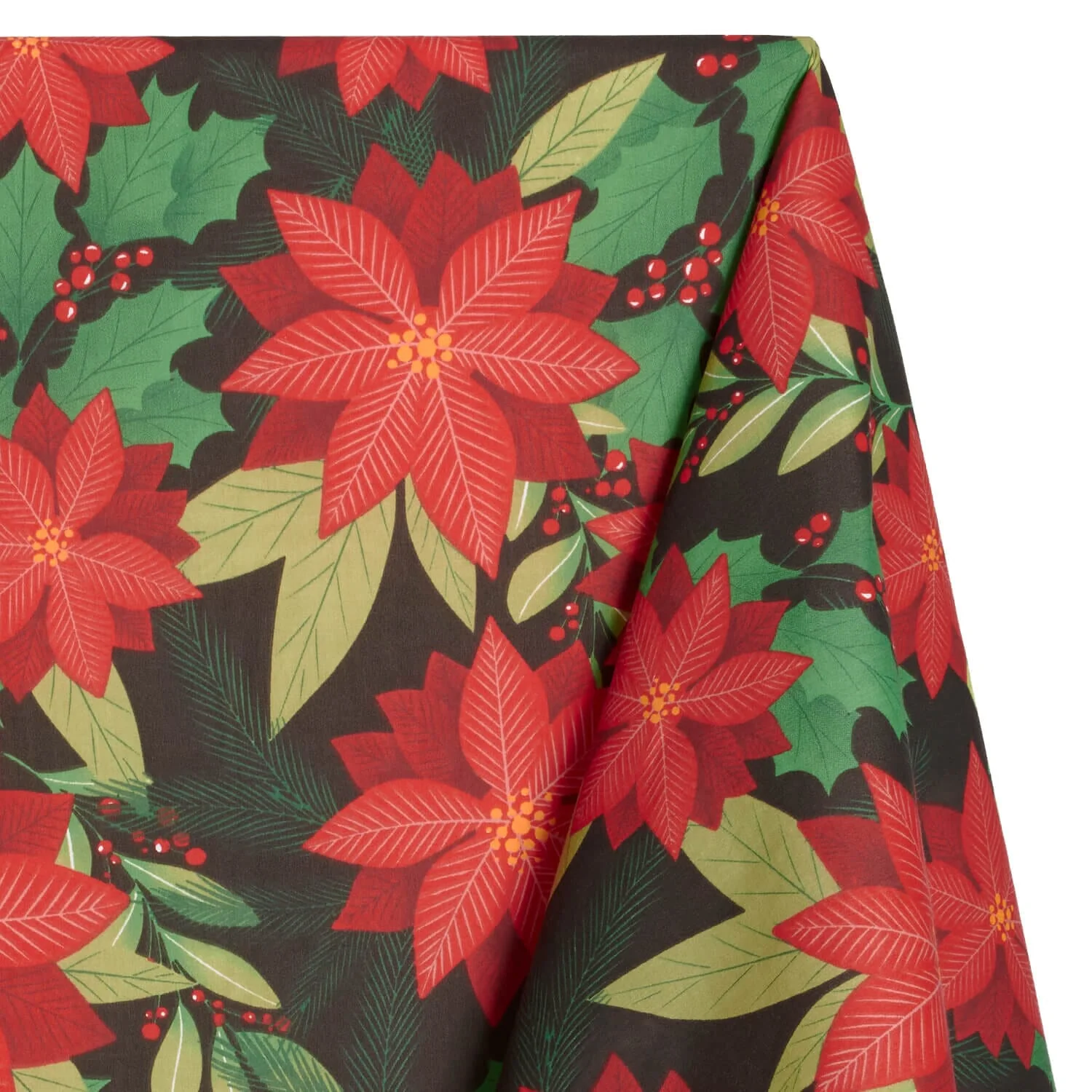 Holiday Floral Print Broadcloth - Image 8