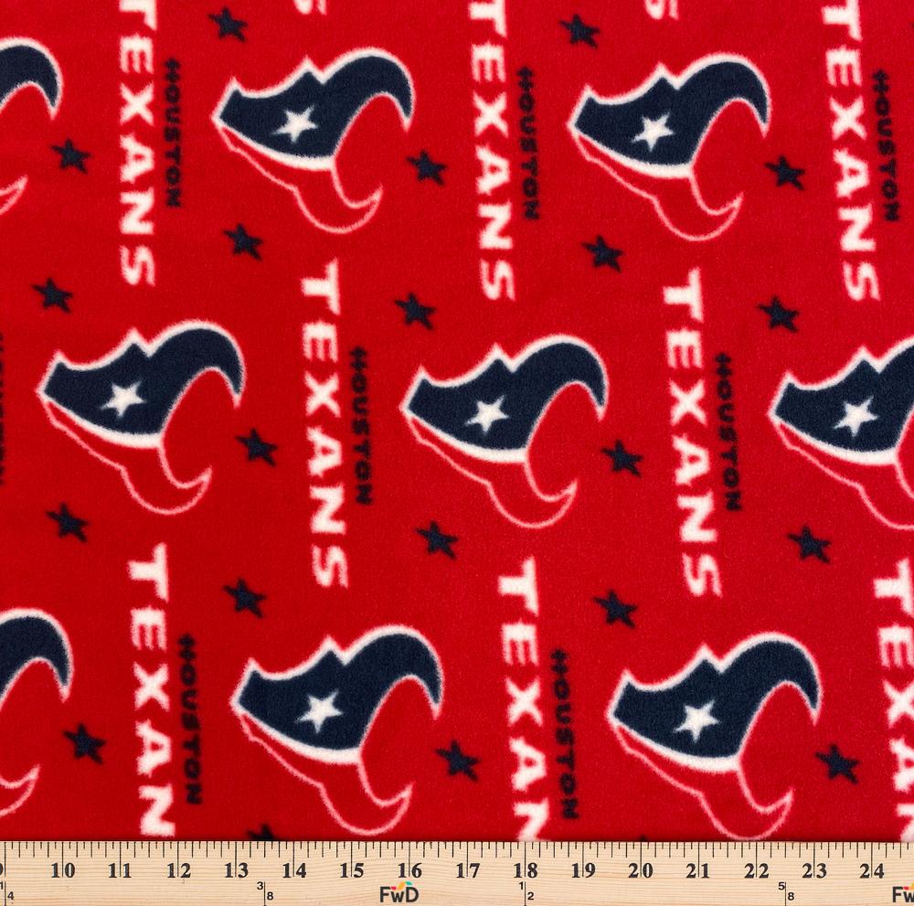 Houston Texans NFL Fleece Fabric - Image 3