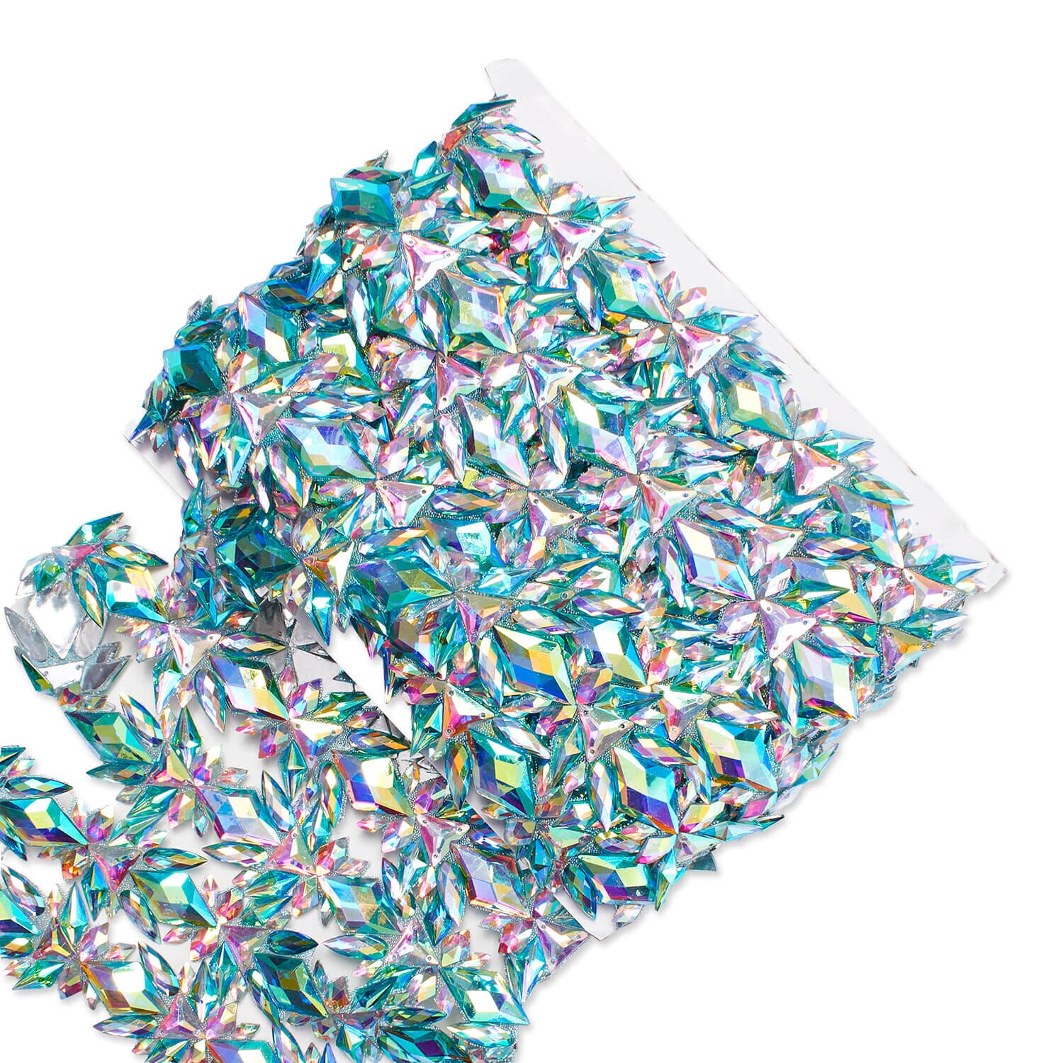 Icy Resin Rhinestone Iron On Trim - Image 7