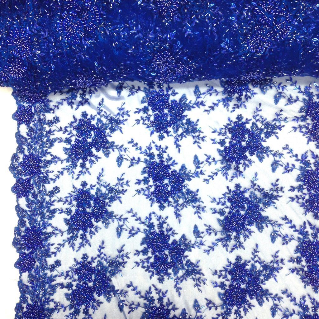 Ivy Bridal Lace Beaded Fabric - Image 26